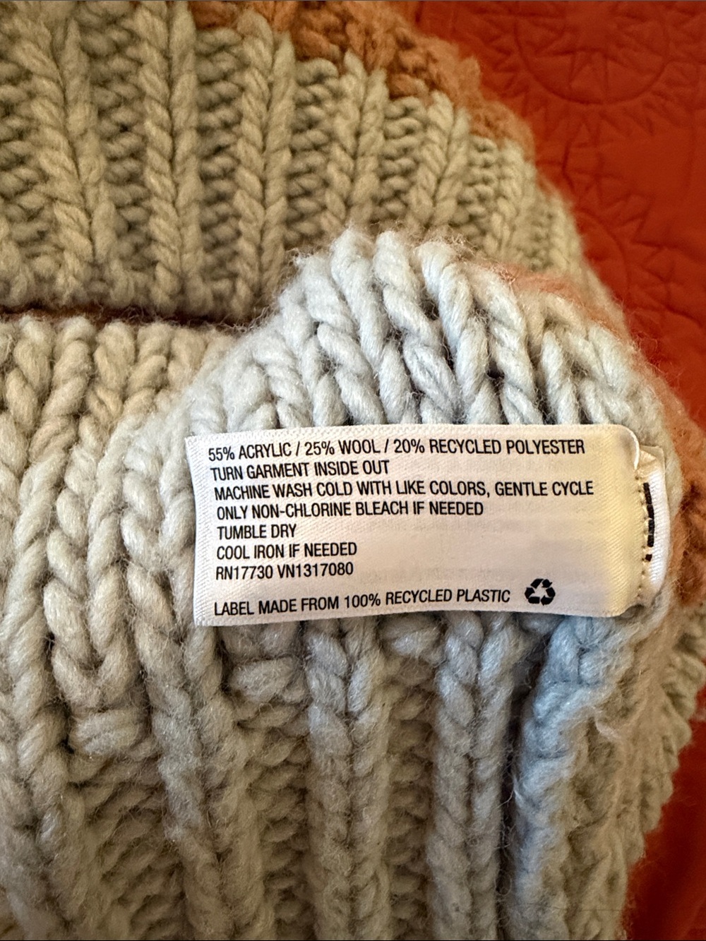 Universal Thread🍁Chunky Colorblock Crew Sweater - Picture 6 of 6